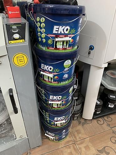 Водоэмульсионная краска, Eko, Для внутренней работы, 14 кг, Моющаяся at lalafo.kg Водоэмульсионная краска, Eko, Для внутренней работы, 14 кг, Моющаяся