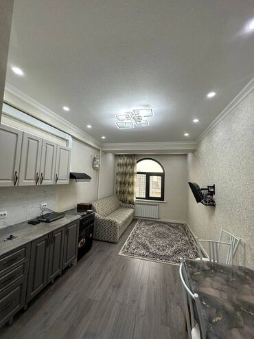 2 комнатная квартира в бишкеке купить: 1 комната, 46 м², Элитка, 13 этаж, Евроремонт