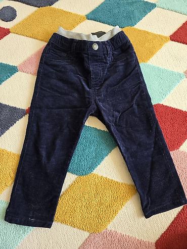 1 yas: H&M uşaq şalvarı - Ölçü: EUR 92 (təxminən 1½–2 yaş) - Material — 1