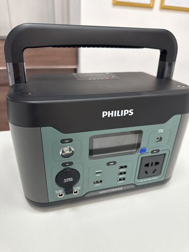 Наушники: Портативный внешний аккумулятор Philips. Мощность 600 Вт, емкость 39