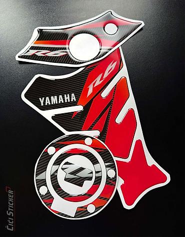 rim: Yamaha R6 Komplet Tank pad Štitnik Guvernale čepa- 2786 Yamaha R6 — 2