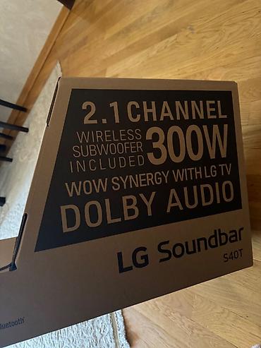 телевизор lg: Təp təzə istifadə olunmayb Lg soundbar s40t satılır. Baku — 4