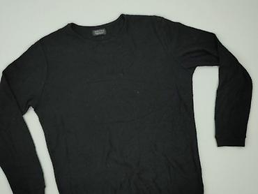 sweter czarny: Zara, Sweter dla mężczyzn, rozmiar M — 1