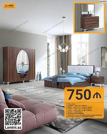 Yataq dəsti – Kod: 2055 (La Mini) Komplektə daxildir: - Çarpayı: 1 lalafo.az -da Yataq dəsti – Kod: 2055 (La Mini) Komplektə daxildir: - Çarpayı: 1
