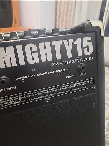 клин: NUX Mighty 15w комбоусилитель с множеством эффектов :ревер, хорус — 2