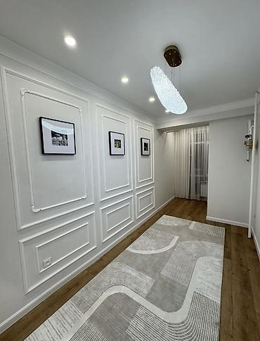 61: 2 комнаты, 61 м², Асанбай мкр Элитка, 9 этаж, Дизайнерский ремонт — 9