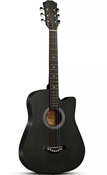 Гитары: Акустическая гитара формата дредноут с вырезом (cutaway), цвет –