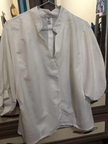 белые блузки с коротким рукавом: Блузка