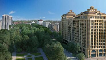 Продажа квартир: 2 комнаты, 77 м², Элитка, 11 этаж, ПСО (под самоотделку)