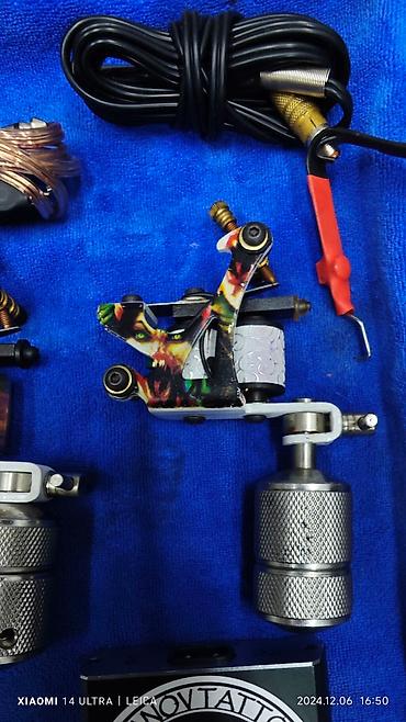 Другое оборудование для салонов красоты: Тату машинки 3шт (профессиональные татуеровачные машинки) для — 3