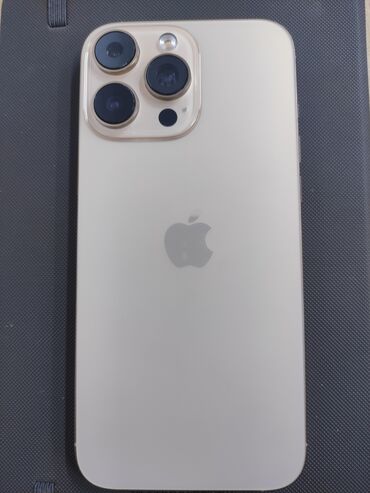 iphone 12 про бу: IPhone 16 Pro Max, Новый, 1 ТБ, Золотой, Кабель, Коробка, 100 %