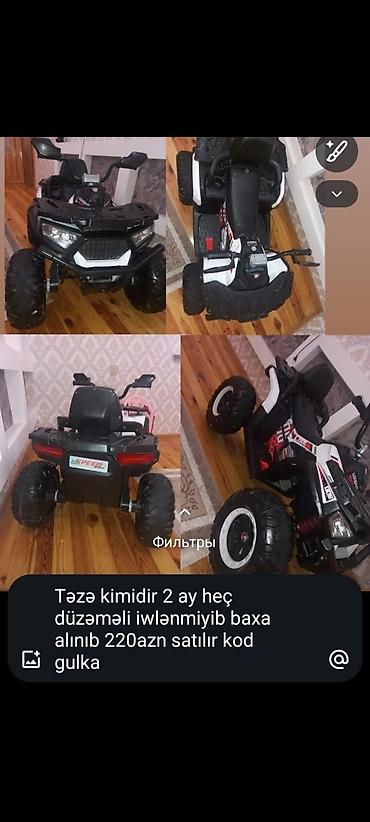 Uşaq üçün elektrikli ATV kvadrosikl KG Gəncə şəhərində - Rəng
