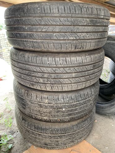 продам шины бу бишкек: Шины 215 / 55 / R 17, Лето, Б/у, Комплект, Легковые, Корея, Kumho