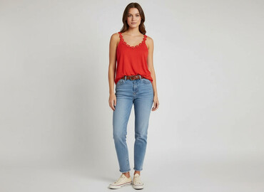 stradivarius top gorsetowy: RAINBOW, Топ жіночий, розмір S