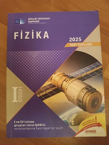 Testlər: Məhsul: Fizika, ingilis dili, informatika test topluları dəsti - — 2