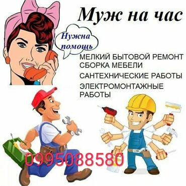 Другие стройуслуги: Предлагаю услуги мастера на час для мелкого бытового ремонта, сборки