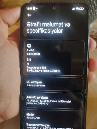 sony playstation 4 oyunları: Redmi Note 13, 256 GB, Barmaq izi — 2