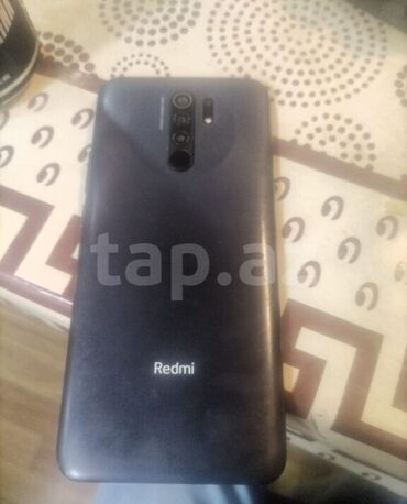 xiaomi note 9 s: Redmi 9, 64 GB, rəng - Qara, Barmaq izi