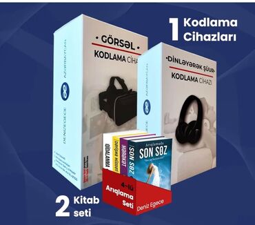 Настольные ПК и рабочие станции: Arıqlama metodu olan denizegece kitabları və səs dinləmə cihaz seti