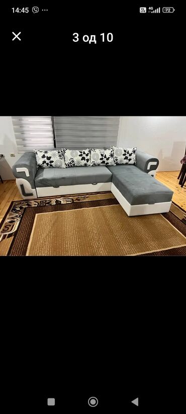 Ugaone garniture: Garniture čest 270× 180 zicano jezgro razvlace se za spavanje — 23