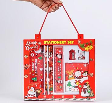 аниме вещи: Подарочный новогодний набор канцелярии “Happy/Merry Christmas” Яркий — 2