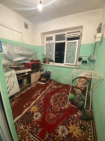 Продажа квартир: 1 комната, 12 м², Манас-Ата мкр., Общежитие, 5 этаж, Старый ремонт — 3