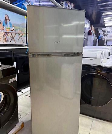 Yeni 2 qapılı Vestel Soyuducu Satılır, rəng - Boz, Təkərli