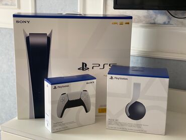 PS5 (Sony PlayStation 5): Yenidi plombu acilmiyib hediyedi istafede etmirem deye satiram