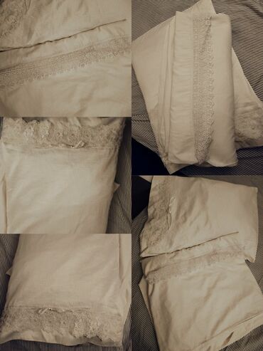 Parçalar: Məhsul: Ev tekstili dəsti Təsvir: - Çarpayı üzü və dəst parçaları — 6