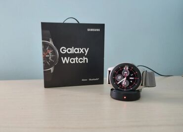 baseniler v Azərbaycan | HOVUZLAR: Samsung Galaxy Watch (46 mm) Əla veziyyetde, ekranin qoruyucu