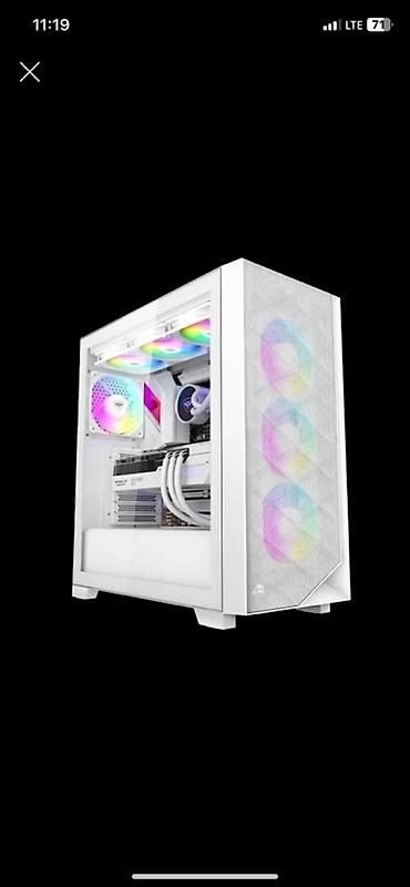 msi gf65 thin: Корпус ПК, Б/у, Huntkey, цвет - Белый — 1