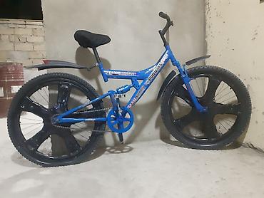 tuba: MTB Shimano uşaq/yeniyetmə velosipedi - Rəng: mavi gövdə, qara — 3
