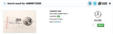 w212 kompressor: Mercedes W206 ucun orginal emblem, sehv sifaris etmisem, aldigim — 4