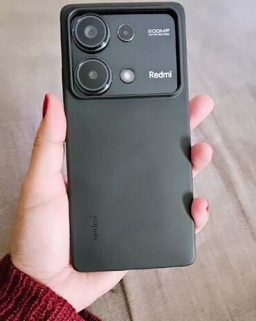 умный ноутбук: Redmi, Redmi Note 13 Pro, Б/у, 256 ГБ, цвет - Черный