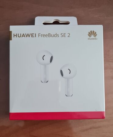 Qulaqlıqlar: Huawei Freebuds SE 2. Təzədirqutusu açılmayıb. Ağ rəngdir. Rəsmi