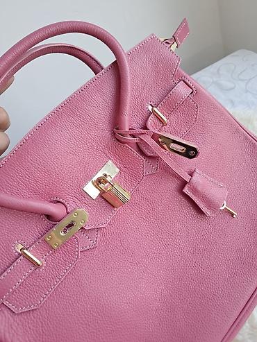 tasna za laptop: Hermes Elegantna ženska torba u prelepoj roze boji, izrađena od — 4