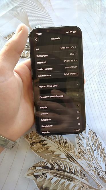 Apple iPhone: IPhone 13 Pro, 128 GB, Sierra Blue, Face ID — 11