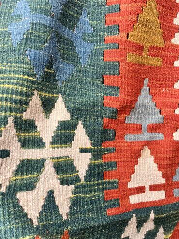 Qədim xalçalar: Qədim xalça, 1950 il, Türkmənistan, Vəziyyəti: Əla — 4