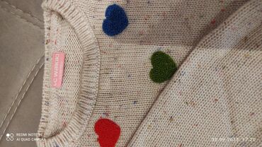 Koftalar, sviterlər: Uşaq geyim dəsti 1) LC Waikiki trikotaj sviter: - Ölçü: 4-5 yaş / — 7