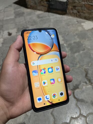 купить цветные принтеры: Redmi, Redmi 13C, Б/у, 256 ГБ, цвет - Черный, 2 SIM