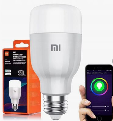 Другие товары для дома: Лампа светодиодная Xiaomi Mi Smart LED Bulb Essential (White and