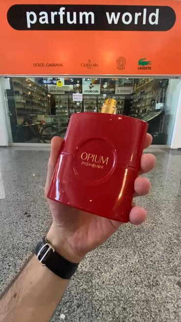 ersag etirleri: Ysl Opium - Original tester - Qadın ətri - 100 ml - 170 azn deyil -
