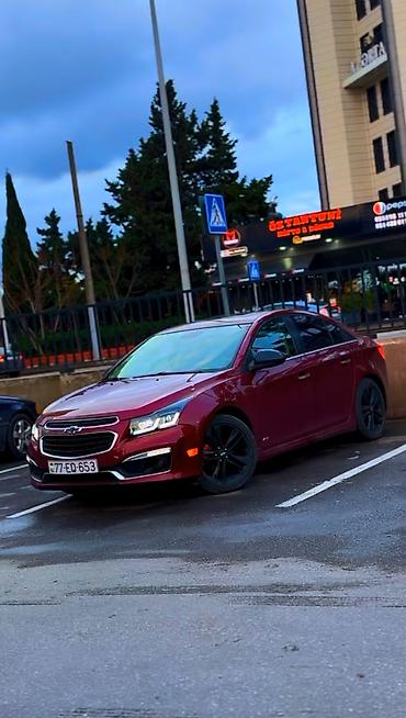 cruz 2015: Chevrolet Cruze: 1.4 l | 2015 il 27000 km Sedan — 1