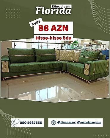 Divanlar: Künc divan, Yeni, Açılan, Bazalı, Parça, Ünvana pulsuz çatdırılma — 9