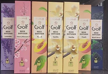 boyurtkən: Golf Reed Diffuser – ev və ofis üçün çubuqlu otaq ətiri. 110 ml (3.7 — 1