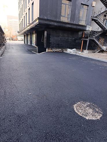 ness construction: Асфальтирование территорий и подъездных путей - Устройство нового — 1