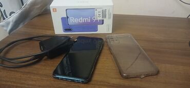 телефон fly nimbus 1: Redmi 9T, 128 GB, rəng - Yaşıl, Sensor, Barmaq izi, İki sim kartlı
