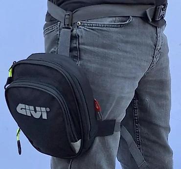super bag: Givi torbica za nogu, idealna za motocikliste i bicikliste. Izrađena — 6