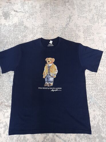 футболки поло мужские брендовые: Мужская футболка, XL (EU 42), Polo Ralph Lauren, Новый, цвет - Синий, Самовывоз
