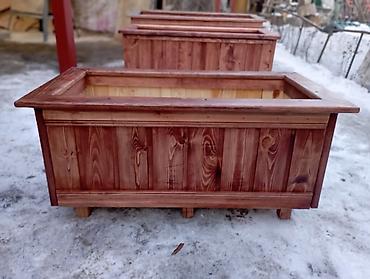 Горшки для растений: Деревянные вазоны для цветов, кустарников и декоративных деревьев at lalafo.kg — 11 Горшки для растений: Деревянные вазоны для цветов, кустарников и декоративных деревьев — 11